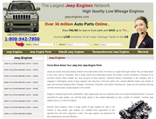 Tablet Screenshot of jeep-engines.com